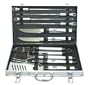 Boston Traveler Outdoor Stainless Steel 10-Piece Barbecue Grill Set
