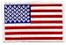American Flag Embroidered Patch White Border USA United States of America Military Uniform Emblem