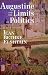 Books : Augustine and the Limits of Politics (FRANK COVEY LOYOLA L)