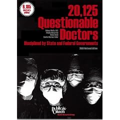 20,125 Questionable Doctors Disciplined by State and Federal Governments : 2000 National Edition (4 Volume Set) (Questionable Doctors Disciplined By State and Federal Government: National Edition)