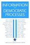 INFORMATION AND DEMOCRATIC PROCESSES