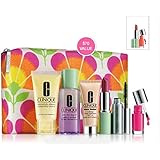 Clinique Spring 2014 Gift Set with 7 Daily Essentials with Cosmetic Bag Dillard's Exclusive