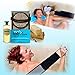 BodyVines Gentle Exfoliating Shower Scrubber Back Loofah Set with Face Wash Sponge - Natural Mildew Resistant Hemp - Bonus Natural Skin Care E-Book
