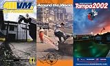 3 Pack-Around The World, Tampa 2002 & 411VM Skateboarding 47 [VHS]