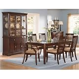 Greenwich Cherry Finish Dining Set - 8 pc.