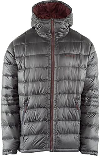 FlyLow Gear General's Down Hooded Jacket - Men's Coal, L