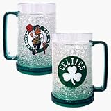 Boston Celtics Crystal Freezer Mugs - Set of 4