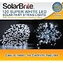 Solar Brite 120 LED Super Bright White Solar Fairy String Lights, choice of light effect. Ideal for Trees, Camping, Tents, Garden Parties & More