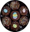 Chocolate Dipped Oreo Cookies Decorated for Easter with Easter Eggs and Chicks, Easter Gift