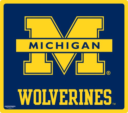 Wow!Pad 78WC023 Michigan Collegiate Logo Desktop Mouse Pad