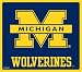 Wow!Pad 78WC023 Michigan Collegiate Logo Desktop Mouse Pad