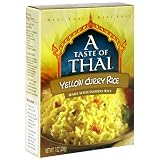 A Taste of Thai Yellow Curry Rice 7 Ounce Boxes Pack of 6 by A Taste of Thai