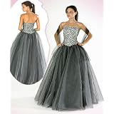 Silver Princess Ball Gown