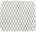 Master Garden Products Carbonized Barkless Willow Expandable Fence, 72 by 72-Inch, Light Mahogany Color