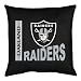 Oakland Raiders SET OF 2 LR DECORATIVE BED/SOFA TOSS PILLOWS