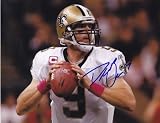 Drew Brees Signed Autographed 8 X 10 Photo New Orleans Saints