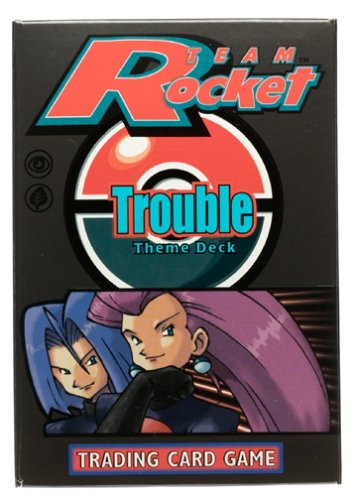 Pokemon Trading Card Game Team Rocket Theme Decks Trouble