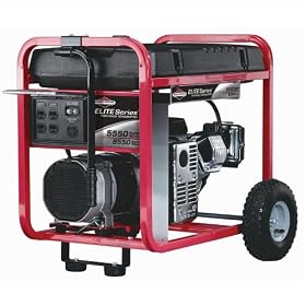 Briggs & Stratton Elite Series 8,550 Watt 10 HP OHV Gas Powered Portable Generator #030241