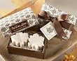 "Fall in Love" Scented Leaf-Shaped Soaps - Baby Shower Gifts & Wedding Favors (Set of 24)