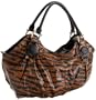 Carlos Santana Safari Shopper,Brown Tiger,one size