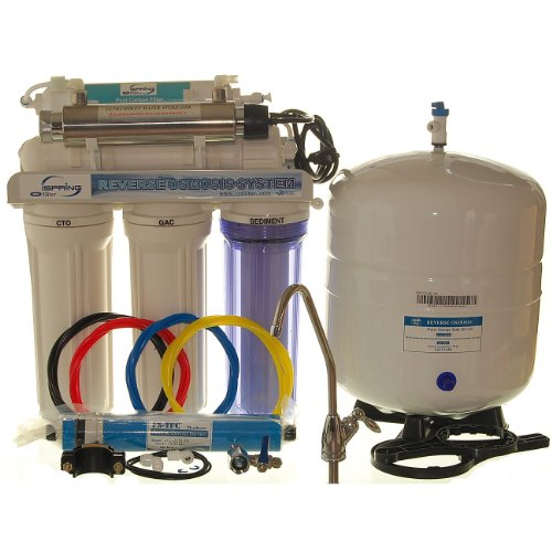 Ispring 6 Stage 75 Gpd Uv Ultra Violet Reverse Osmosis Ro Water