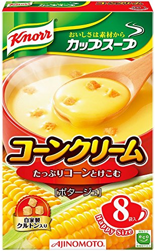 味の素 クノール カップスープ コーンクリーム 8袋入 140.8g×6個 味の素 クノール カップスープ コーンクリーム 8袋入 140.8g×6個