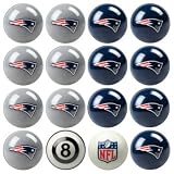 New England Patriots NFL Home vs. Away Billiard Balls Full Set (16 Ball Set) by Imperial International