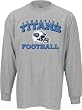 Tennessee Titans -Grey- Stacked Helmet Long Sleeve T-Shirt