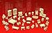 Wooden Dollhouse Furniture Set 3D Puzzle