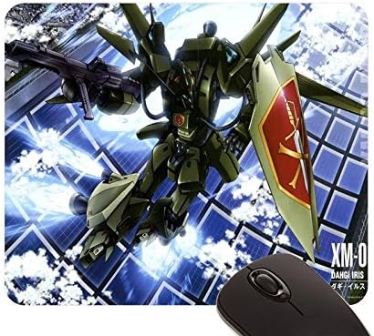 Beautiful Girl Abe Shingo Gun Gundam F Landscape Mecha Weapon Wings mouse pad (22x18cm)