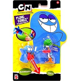 Cartoon Network Fling Dings Flingable Figure 2-Pack Coco & Bloo