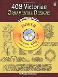 408 Victorian Ornamental Designs (Dover Electronic Clip Art) (CD-ROM and Book)