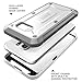 SUPCASE Unicorn Beetle PRO Series Designed for Galaxy S6 Case, with Built-in Screen Protector Full-body Rugged Holster Case for Galaxy S6 (2015 Release) (White/Gray)