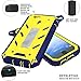 iPhone 6S Case, POETIC Revolution [Premium Rugged] Protective Case with [Landscape Stand Feature] [Shock Absorption & Dust Resistant] for Apple iPhone 6 /iPhone 6S Yellow/Blue