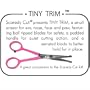 TINY TRIM ball tipped small pet grooming scissor 4.5" EAR NOSE FACE PAW