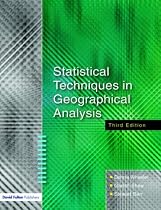 Statistical Techniques in Geographical Analysis
