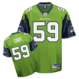 Reebok Seattle Seahawks Aaron Curry Premier Alternate Jersey Extra Large at Amazon.com