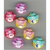 Care Bear Cakes Cupcakes - 8 Do It Yourself Re-Usable Cake Rings (party favors, too)