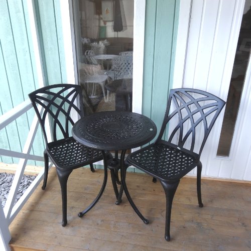 Ella Bistro Table and 2 May Chairs Set top Bistro sets Ella Bistro Table and 2 May Chairs Set picture