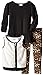 Self Esteem Girls' Faux Fur & Pleather Leg Set