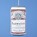 3" Happy Hour Frosty Budweiser Nostalgic Beer Can Christmas Ornament