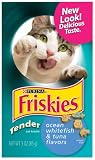 Friskies Cat Treats Tender Ocean Whitefish Tuna Flavors, 3-Ounce Pouch (Pack of 10)