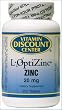 L-OptiZinc 20 mg by Vitamin Discount Center 250 Tablets