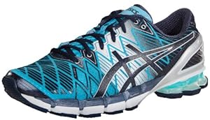 Asics - Mens Gel-Kinsei 5 Running Shoes, UK: 10 UK, Turquoise/Navy/White