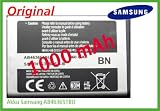 Genuine Samsung AB463651BU Li-Ion (1000 mAh) for Samsung GT-B3410 / GT-B5310 Corby Pro / GT-C3060 / GT-C3200 / GT-C3500 Ch@t 350 / GT-C3510 Player Light / GT-C3530 / GT-C5510 / GT-C6112 DuoS / GT-M7500 Emporio Armani / GT-M7600 / GT-S3370 Corby 3G / GT-S