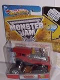 2011 HOT WHEELS 1:64 SCALE ~ DERAILED ~ DESIGN A TRUCK WINNER TATTOO SERIES MONSTER JAM TRUCK #80/80