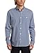 Calvin Klein Sportswear Men's Slim-Fit Long-Sleeve Yarn-Dye Mini Gingham Check Woven Shirt