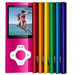 GadgetinBox® - 8GB MP4 PAYER 5TH GEN WITH FM RADIO AND VIDEO CAMERA & 30 PIN IPOD DOCK CONNECTOR - COLOURS AVAILABLE - BLUE, BLACK, PURPLE, SILVER, RED, PINK