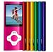GadgetinBox™ - 8GB MP4 PAYER 5TH GEN WITH FM RADIO AND VIDEO CAMERA & 30 PIN IPOD DOCK CONNECTOR - COLOURS AVAILABLE - BLUE, BLACK, PURPLE, SILVER, RED, PINK