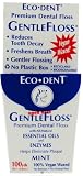 Eco-Dent Premium Dental Floss GentleFloss, Mint Flavored 100 yards (Pack of 5)